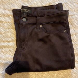 Banana Republic vegan suede boot cut, low rise